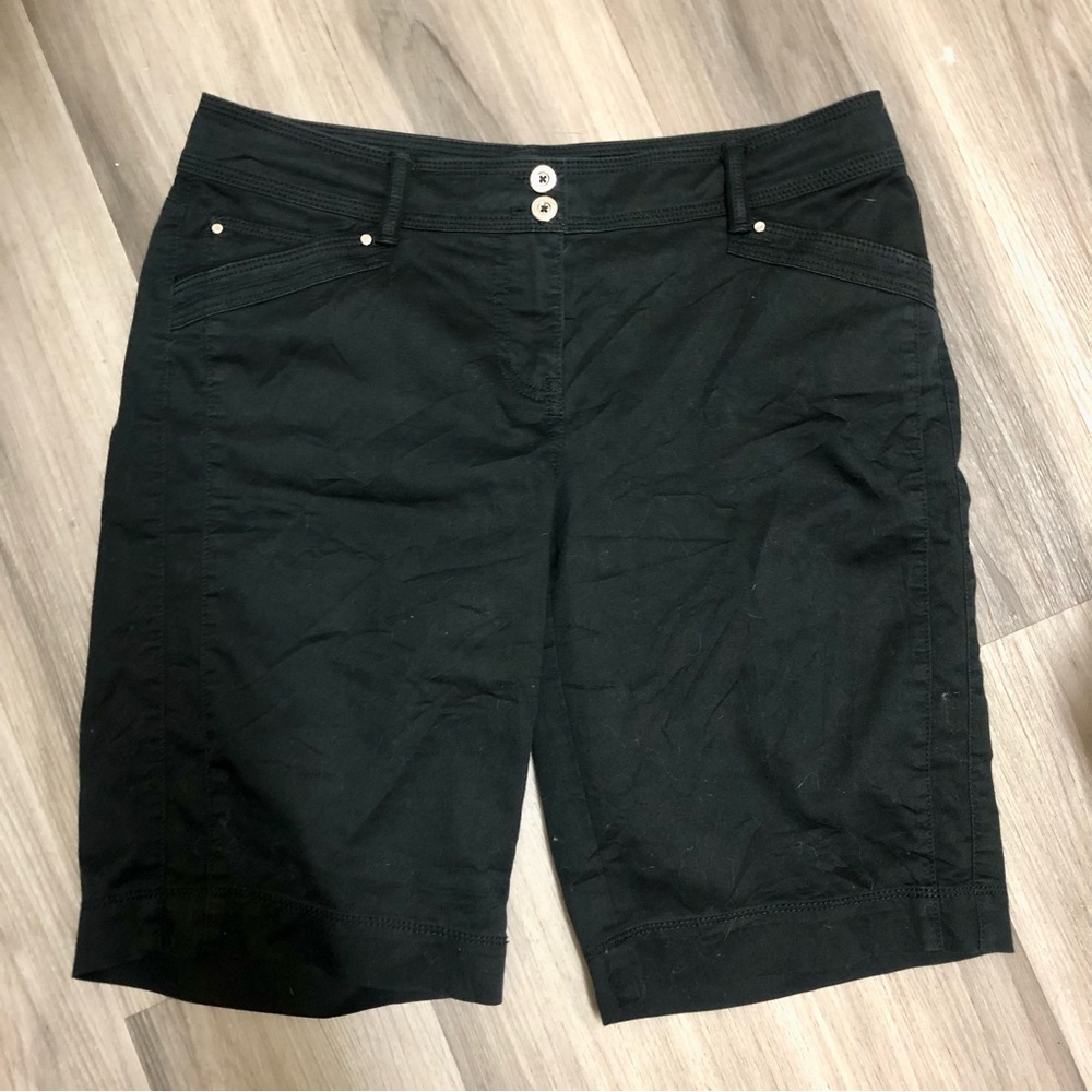 White House Black Market Women's Black Shorts